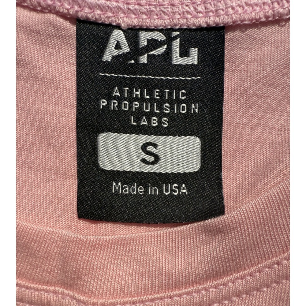 APL Perfect Tee Dusty Rose
Minimalist Luxury Athleisure Top Small Made in USA - Picture 2 of 9